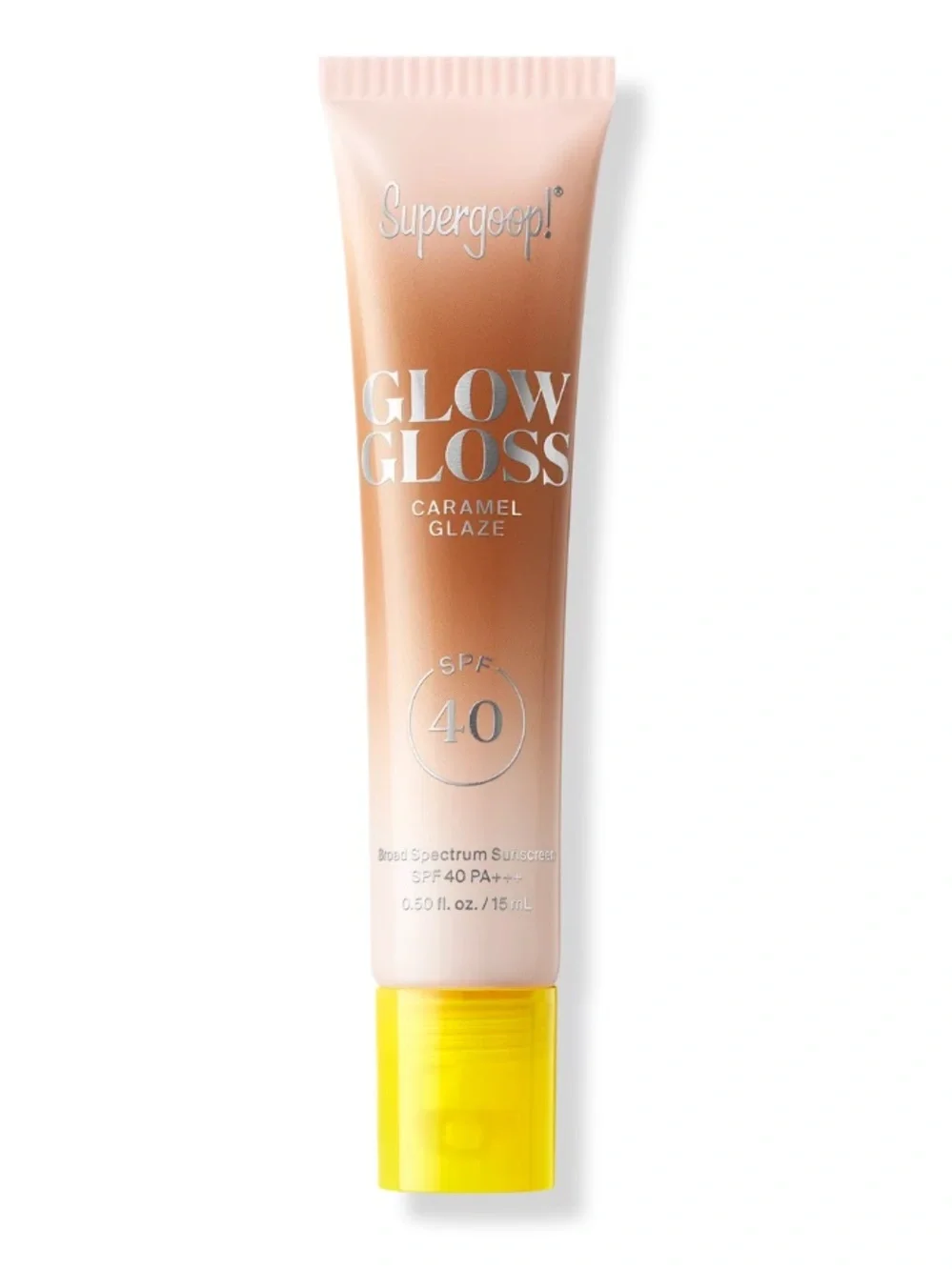 ✨ Supergoop! Glow Gloss Broad Spectrum SPF 40 | Caramel Glaze | Full Size | NIB